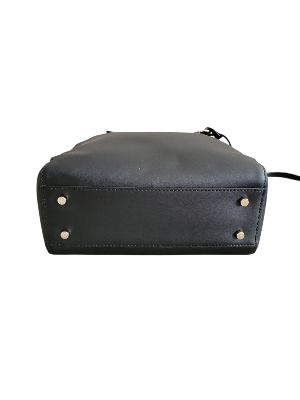 Kate Spade Black Leather Top-Handle Crossbody Tote - Picture 6 of 16